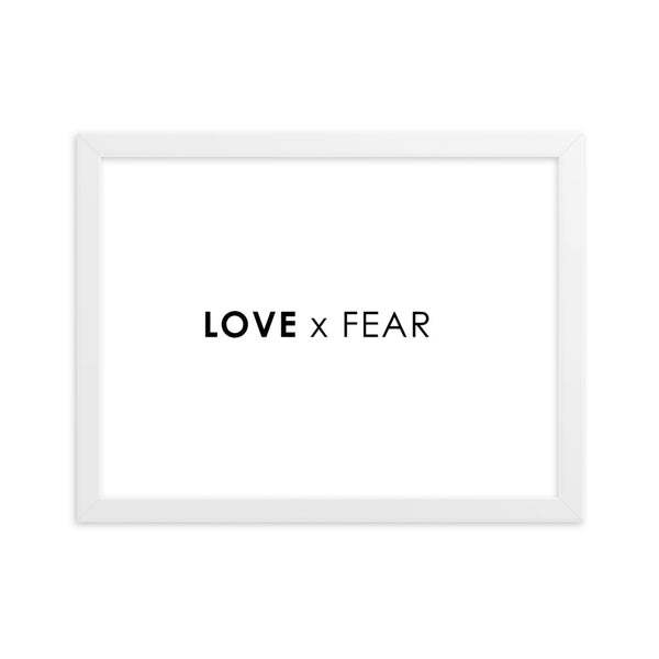 LOVE x FEAR - WHITE