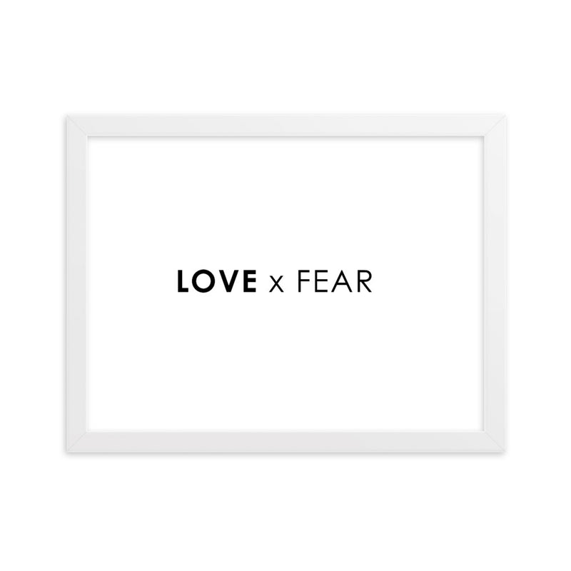 LOVE x FEAR - WHITE