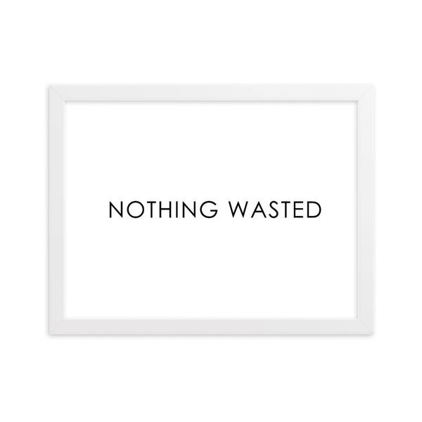 NOTHING WASTED - WHITE